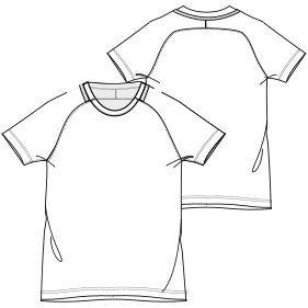 Moldes de confeccion para NENES Remeras Camiseta futbol 7718